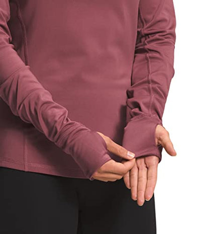 THE NORTH FACE Winter Warm Essential ¼ Zip - Women's Wild Ginger 2X-Large