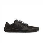 Vivobarefoot Primus Trail II FG, Womens Recycled Breathable Mesh Off-Road Shoe with Barefoot Firm Ground Sole Obsidian
