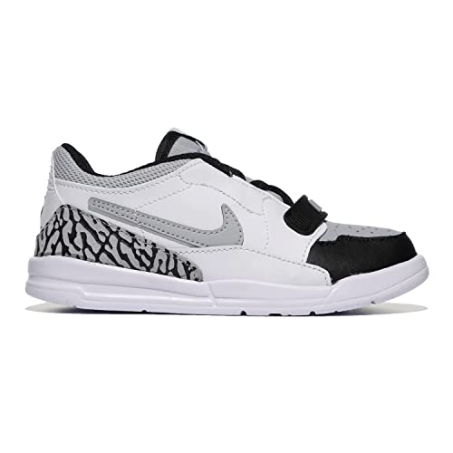 Jordan Baby Boy's Legacy 312 Low (Infant/Toddler) White/Black/Wolf Grey 7 Toddler M