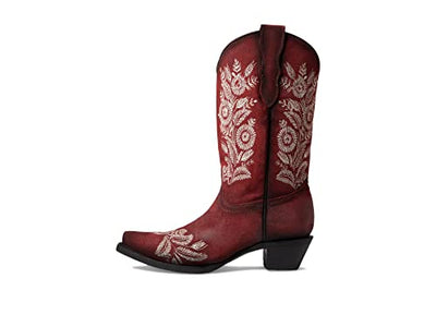 Corral Boots J8008 (Little Kid/Big Kid) Red 3 Little Kid M