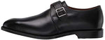 Allen Edmonds Mens Plymouth Black Monk Straps 7.5 E