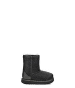 UGG Unisex-Child Classic Ii Gel Hearts Boot, Black, 10 Toddler