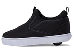 HEELYS J3t Wheeled Heel Shoe, Black/White, 7 US Unisex Little Kid