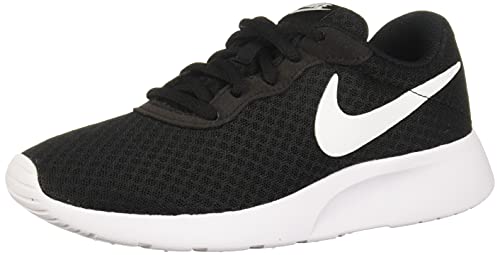 NIKE Women's Tanjun Black/White Size 5 2E US