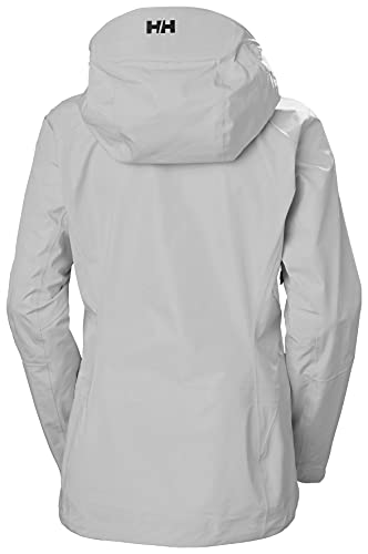 Helly-Hansen Womens Odin Mountain Infinity 3L Waterproof Sustainable Shell Jacket, 853 Grey Fog, Medium