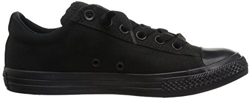 Converse Kids' Chuck Taylor All Star Street Ox (Little Big),Black Mono,2 M US Little Kid
