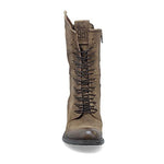 A.S.98 Jasper Women's Lace-Up Combat Boot Tobacco