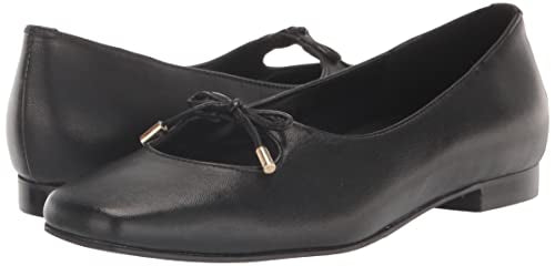 Trotters Women's Dixie Ballet Flat, Black, 9 Narrow
