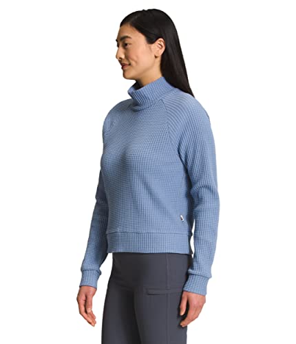 THE NORTH FACE Long-Sleeve Mock Neck Chabot - Women's Folk Blue X-Large