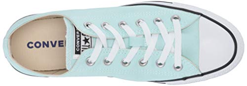 Converse Unisex Chuck Taylor All Star Seasonal 2019 Low Top Sneaker, Teal Tint, Men's 9.5 M US / Women's 11.5 M US