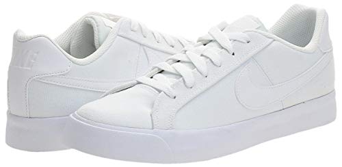 Nike Women's Court Royale Ac Canvas Shoe, White/White, 9.5