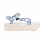 Teva Women's Flatform Universal Gloriosa Sandal, Periwinkle, 9