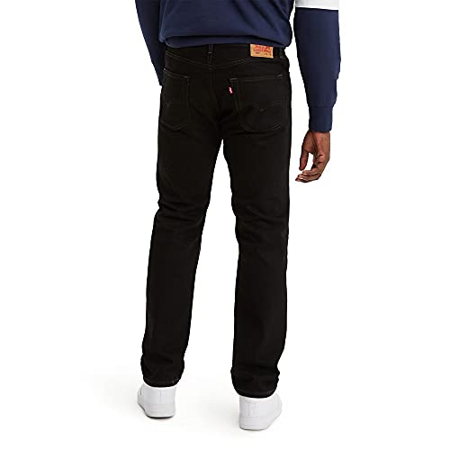 Levi's Men's 505 Regular Fit Jeans (Also Available in Big & Tall), Black-Discontinued, 29W x 34L