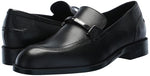 BOSS Tayil Smooth Leather Bit Loafer, Black Currant, 7.5
