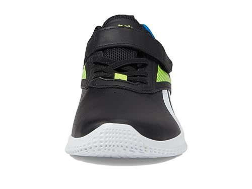 Reebok Boy's Rush Runner 5 Syn Alt (Little Kid) Core Black/Electric Cobalt/Laser Lime 12 Little Kid M