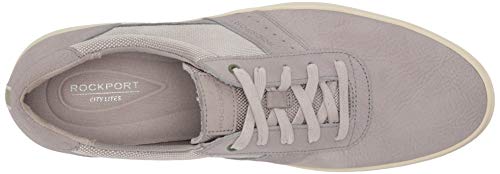 Rockport Men's Jarvis UBal Sneaker, Stone NBK, 10.5