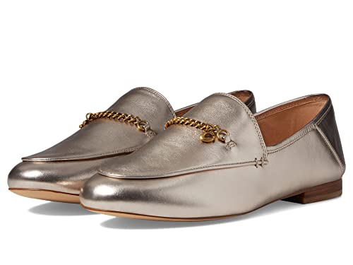 Coach Hanna Metallic Loafer Champagne 8.5 B (M)