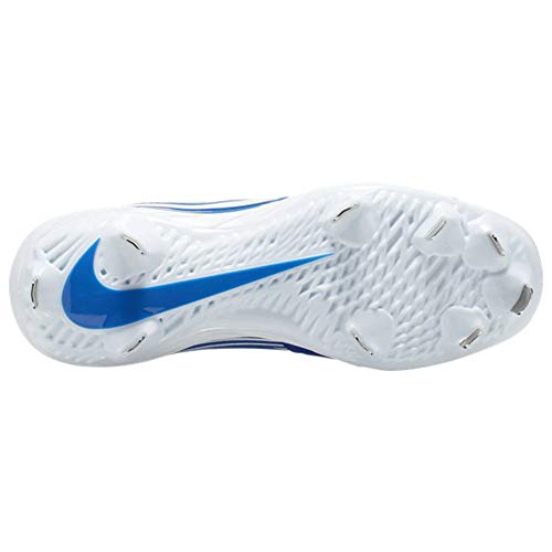 Nike Women's Lunar Hyperdiamond 3 Pro Metal Fastpitch Softball Cleats (6.5, Game Royal/White-Photo Blue, Numeric_6_Point_5)