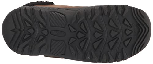 KEEN Kootenay 4 Mid Height Insulated Waterproof Snow Boots, Toasted Coconut/Vapor, 6 US Unisex Big Kid