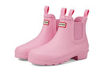 Hunter Kids Original Chelsea (Little Kid/Big Kid) - Boots for Kids - Waterproof Rubber Upper - Textile Lining Pink Fizz 5 Big Kid M