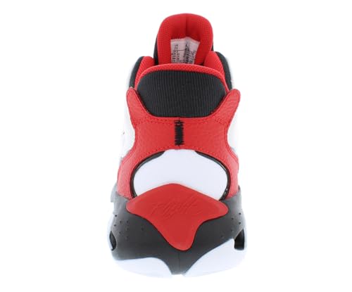 Jordan Boy's Max Aura 4 (Big Kid) White/Black/University Red 6 Big Kid M