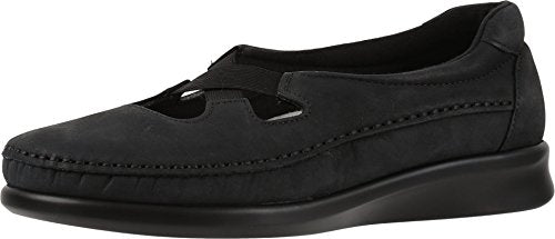 SAS Women's Flats, Nero, 7 Narrow