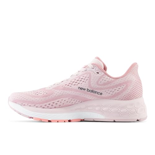 New Balance Women's Fresh Foam X 880 V13, Stone Pink/Hazy Rose/Black Metallic
