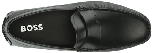 BOSS Smooth Leather Slip On Drivers