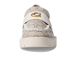 Coach Leah Jacquard Loafer Stone/Chalk 9 B (M)