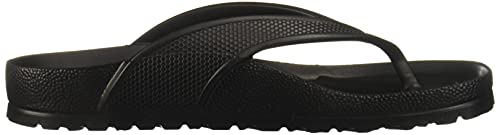 Birkenstock Unisex Flip Flop Sandal, Black, 11 US Women