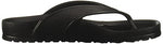 Birkenstock Unisex Flip Flop Sandal, Black, 11 US Women