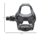 SHIMANO PD-R550 SPD-SL Road Pedals; Black