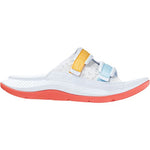 HOKA Ora Luxe Sandal, White-Camellia, US 8