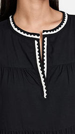 Roller Rabbit Women's Pamela Dress, Black, S