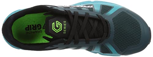 inov-8 Women's Terraultra G 270 Trail Running Shoes - Zero Drop for Long Distance Ultra Marathon Running - Green/Teal - 7.5