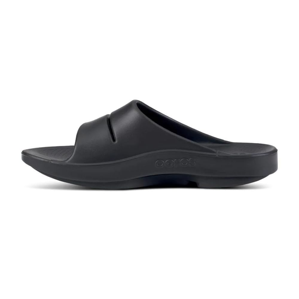 Men's OOahh Sport Slide Sandal - Black White