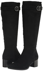 LifeStride Womens Daring Knee High Boot Black 11 M