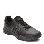 New Balance Men's 411 V1 Training Shoe, Black/Black, 8.5 X-Wide