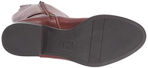 Naturalizer Womens Kelso Wide Calf Leather Knee-High Boots Tan 5.5 Medium (B,M)