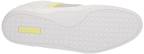 Lacoste Mens Chaymon Sneakers, Wht/Lt Grn, 11