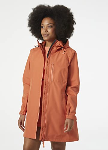 Helly-Hansen Women's Long Belfast Jacket, 179 Terracotta, Large