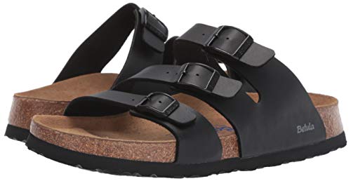 Birkenstock Betula Licensed Leo Soft Black Birko-Flor™ EU 37 (US Women's 6-6.5) Narrow