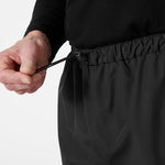 Helly-Hansen Men's Seven J Waterproof Windproof Breathable Rain Pant, 990 Black, Large