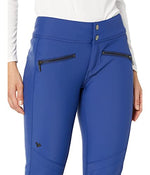 Obermeyer Clio Softshell Pants for Women - Zip Fly with Windguard, Fleece Lined Waistband, Chic and Warm Stylish Pants Navy 12 R