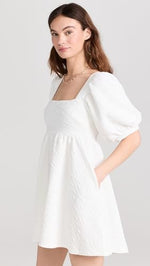 Free People Women's Violet Mini Dress, White, M