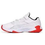 Jordan 11 CMFT Low (Little Kid) White/Chile Red/Black 2 Little Kid M