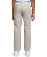 IZOD Boys' School Uniform Twill Khaki Pants, Flat Front & Comfortable Waistband, 5