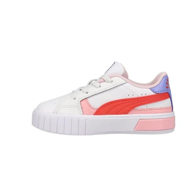 PUMA California Star Rainbow Sunset Alternate Closure (Toddler) Puma White/Salmon/Prism Violet 9 Toddler M
