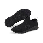 PUMA Womens Better Foam Prowl Slip On Cross Trainer, PUMA Womens Black-PUMA Womens Black, 6.5