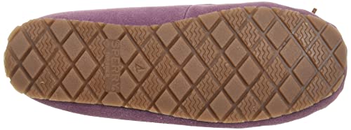 Sperry Women's Junior Trapper Lace-Up Slippers, Mauve, 7 M US